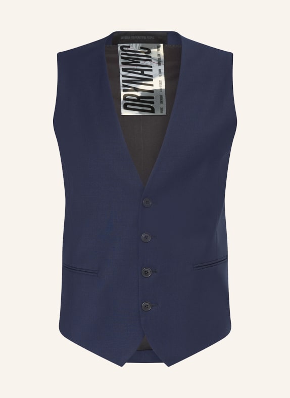 DRYKORN Kamizelka garniturowa MALMO slim fit 3100 BLAU