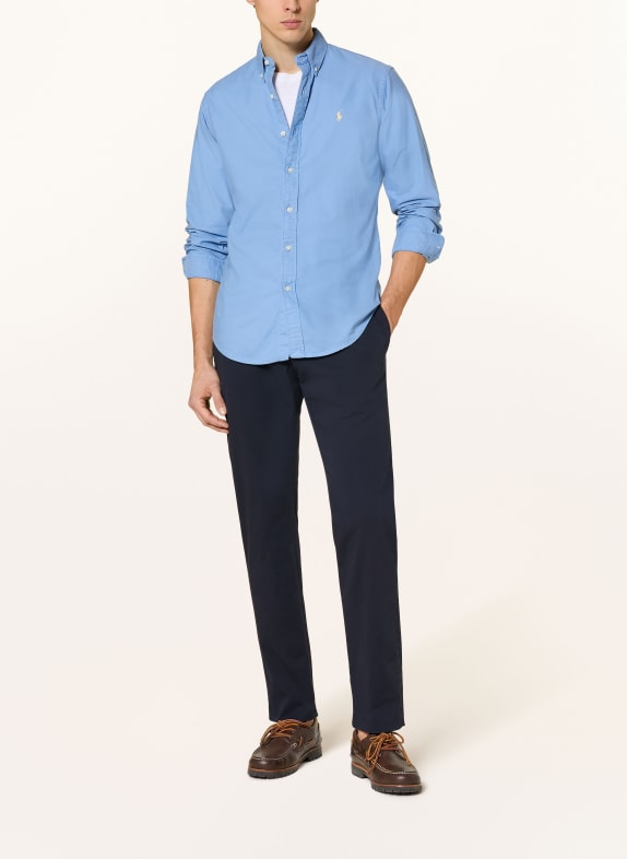 POLO RALPH LAUREN Oxford-overhemd Custom Fit BLAUW