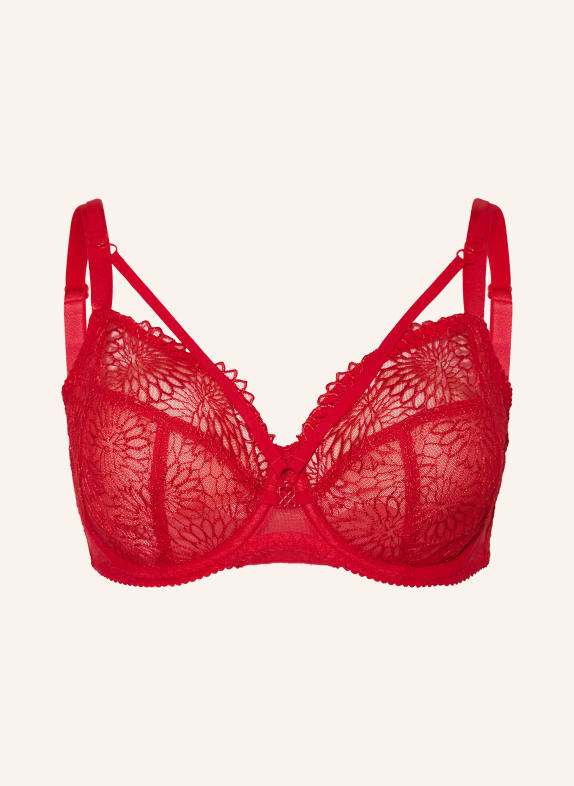 PrimaDonna Biustonosz z fiszbinami SOPHORA CZERWONY