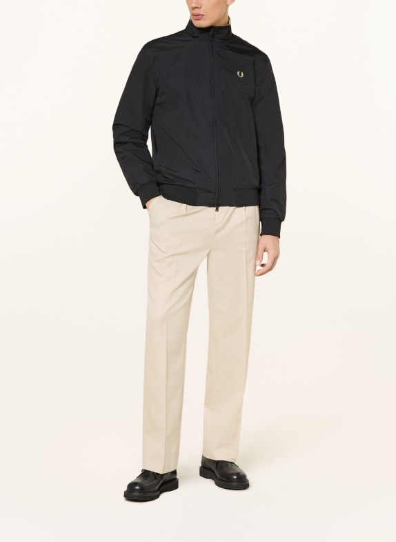 FRED PERRY Blouson BRENTHAM ZWART