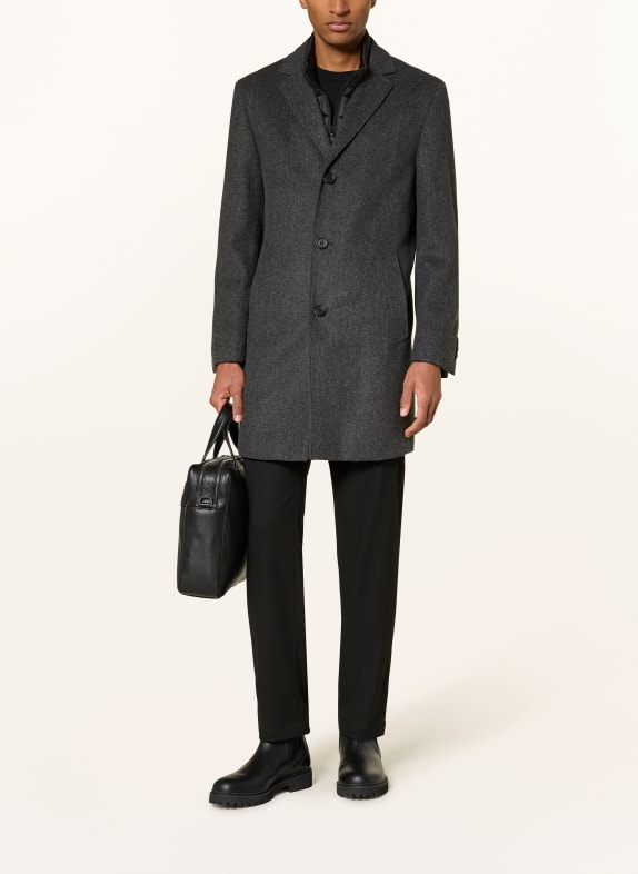 DIGEL Coat DEUS DARK GRAY