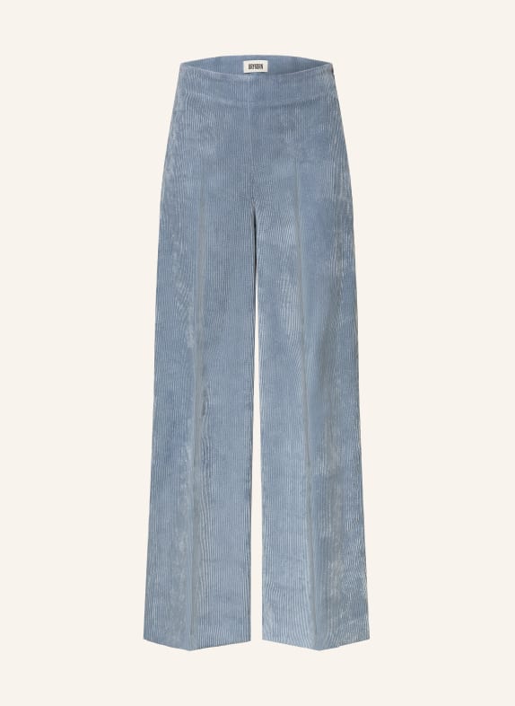 DRYKORN Marlenehose BEFORE aus Cord BLAUGRAU
