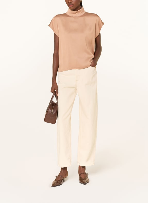 DRYKORN Bluză ALARIA_1 din satin CAMEL