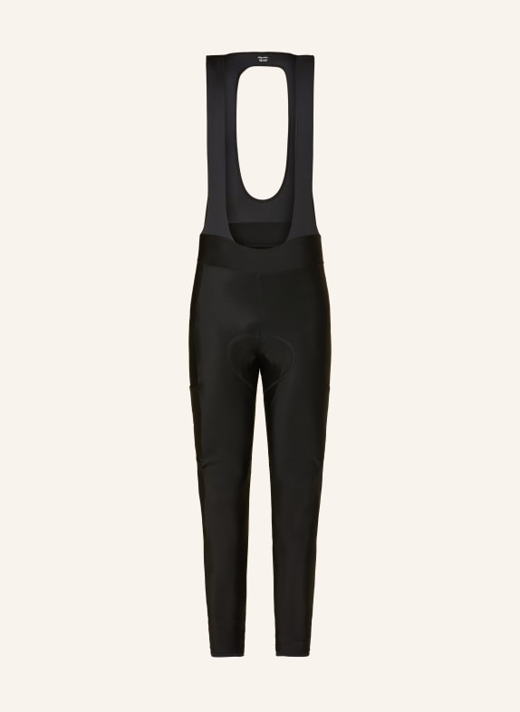 Rapha Spodenki kolarskie CORE z szelkami i wyściełaną wkładką CZARNY