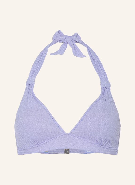 MARIE JO Triangel-Bikini-Top TINJIS mit Glitzergarn HELLLILA