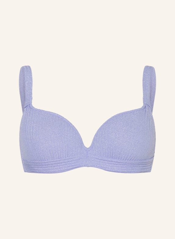 MARIE JO Bikiny s ramínky TINJIS s třpytivou nití SVĚTLE FIALOVÁ