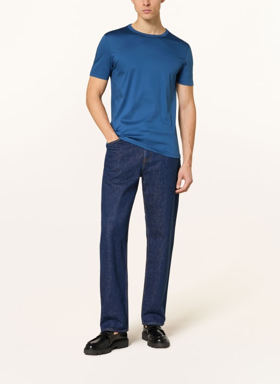 MOS MOSH Gallery T-shirt PERRY CRUNCH BLAUW