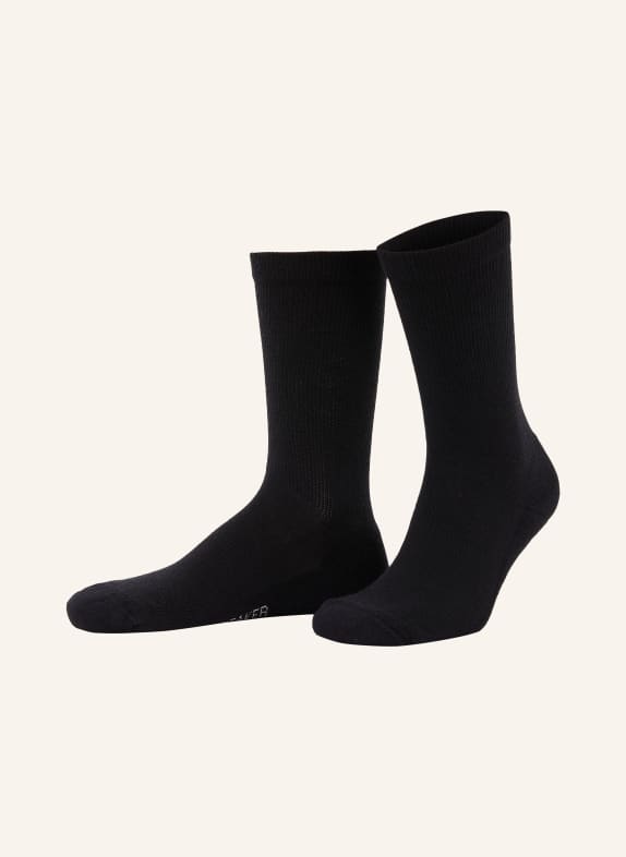 icebreaker Trekking-Socken LIFESTYLE SCHWARZ