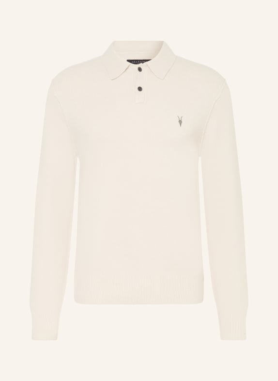 ALLSAINTS Polo en maille STATTEN BEIGE