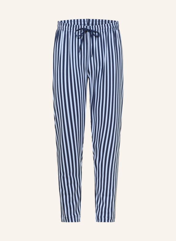 mey Pajama pants series GRAPHIC STRIPES LIGHT BLUE / DARK BLUE / WHITE