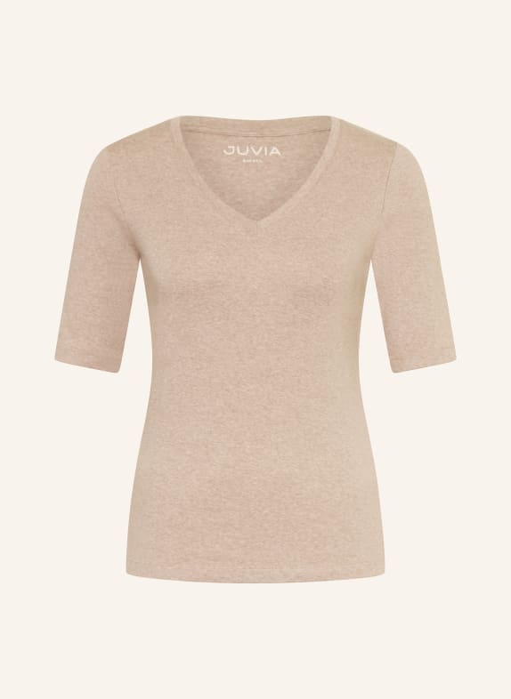 Juvia T-Shirt LOVINA BEIGE