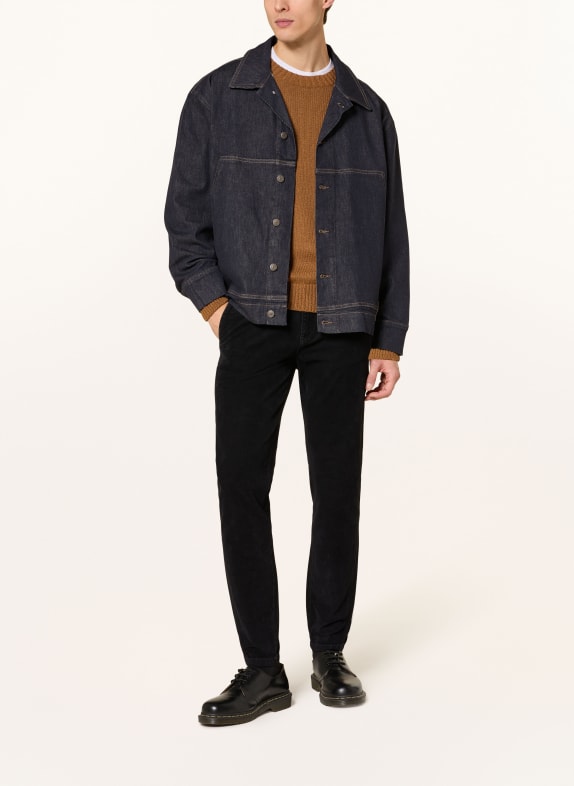 MAC Cordchino GRIFFIN Tapered Fit DONKERBLAUW