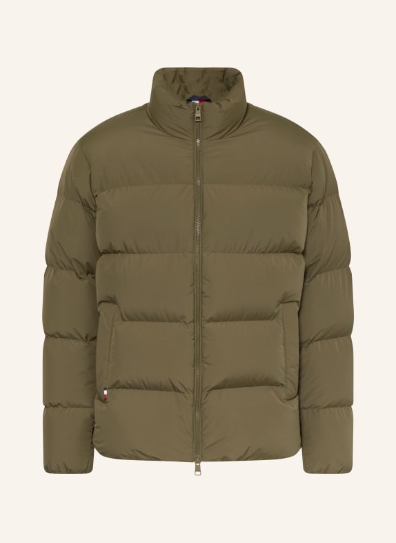 TOMMY HILFIGER Kurtka puchowa KHAKI
