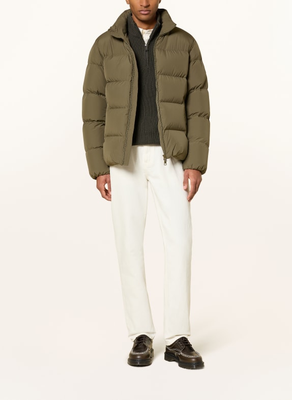 TOMMY HILFIGER Daunenjacke KHAKI