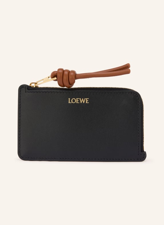 LOEWE Kartenetui SCHWARZ