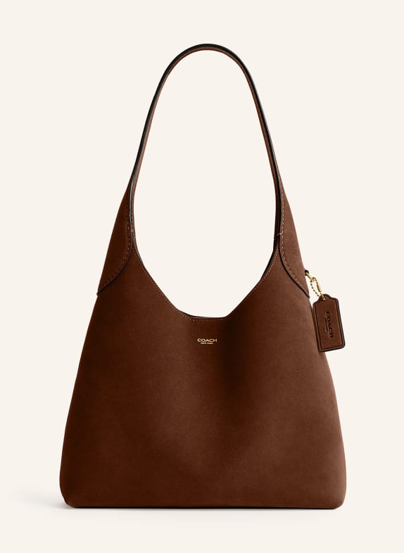 COACH Beuteltasche BROOKLYN 28 COGNAC