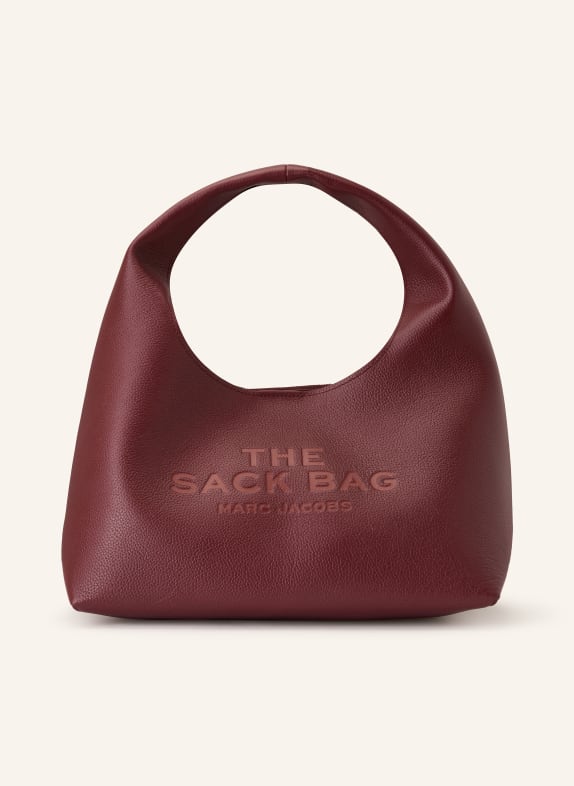 MARC JACOBS Handtasche THE SACK BAG mit Pouch DUNKELROT