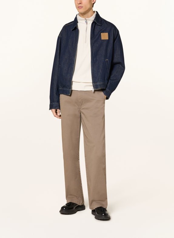 Calvin Klein Jeans Jeansjacka MÖRKBLÅ
