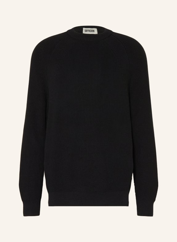 DRYKORN Pullover RIPPLEY SCHWARZ