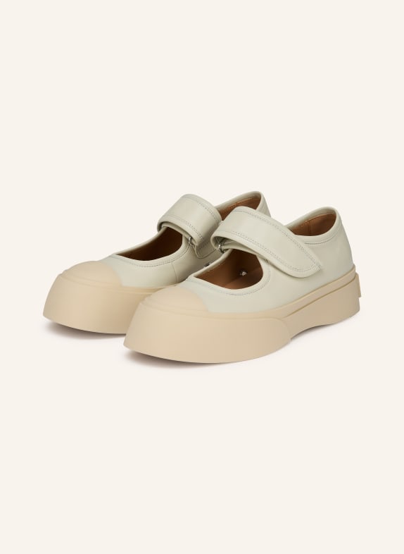 MARNI Plateau-Ballerinas CREME