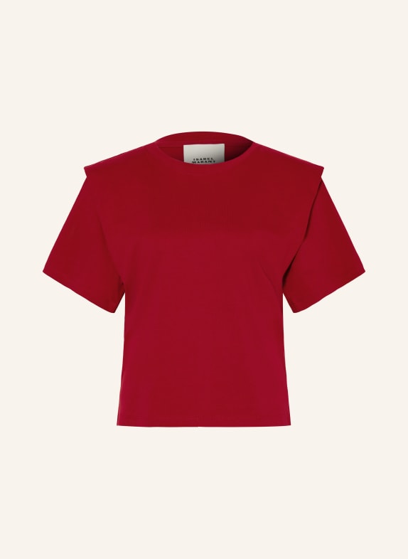 ISABEL MARANT T-Shirt ZELITOS DUNKELROT
