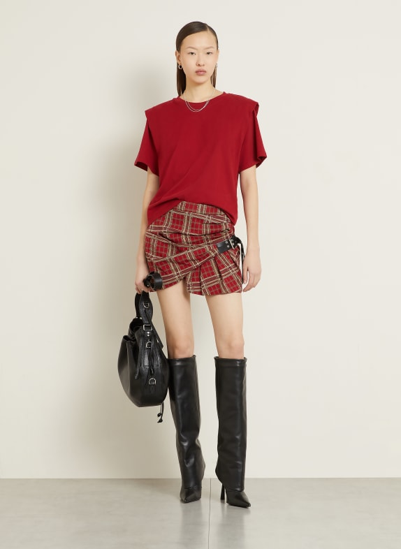 ISABEL MARANT T-Shirt ZELITOS DUNKELROT