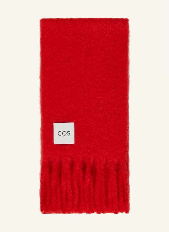 COS Mohair-Schal ROT