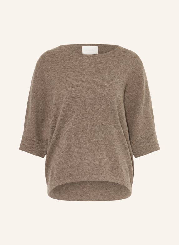Juvia Pullover BLANCA mit 3/4-Arm TAUPE