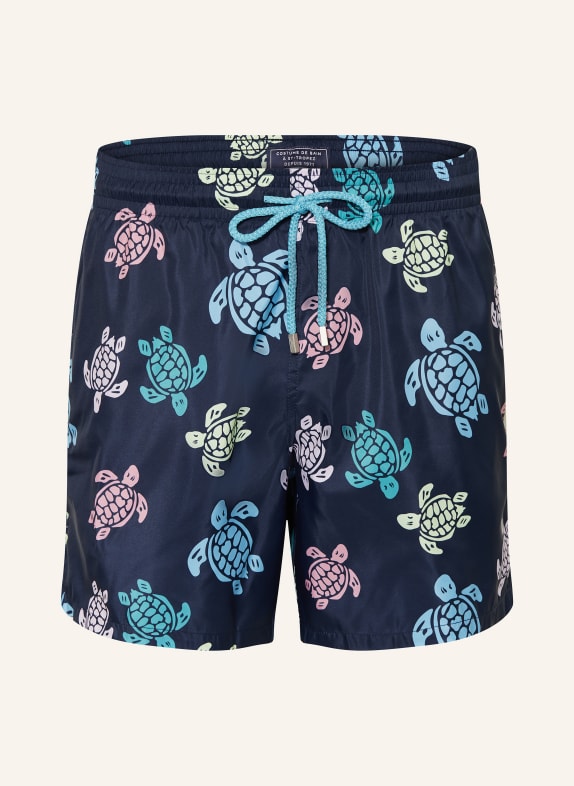 VILEBREQUIN Badeshorts MAHINA DUNKELBLAU / ROSA / HELLBLAU