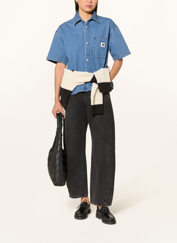 carhartt WIP Chemisier en jean LOVILIA BLEU