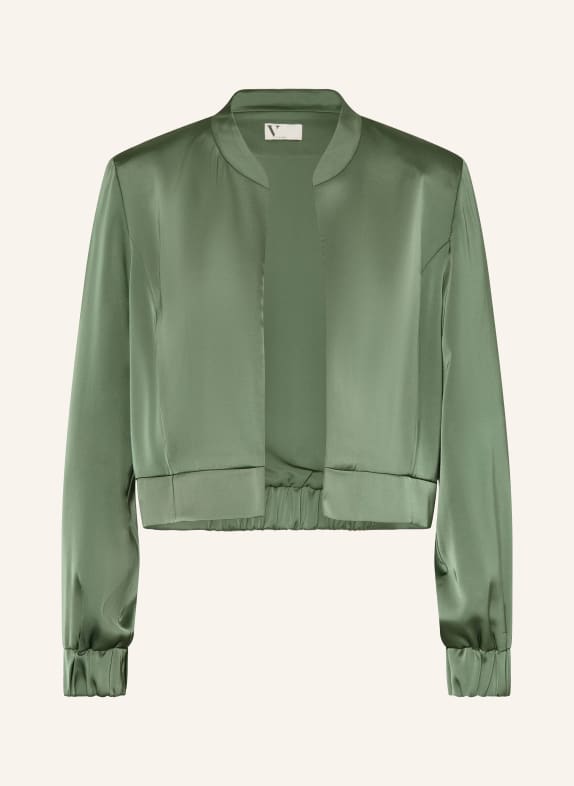 V by Vera Mont satin bolero GREEN
