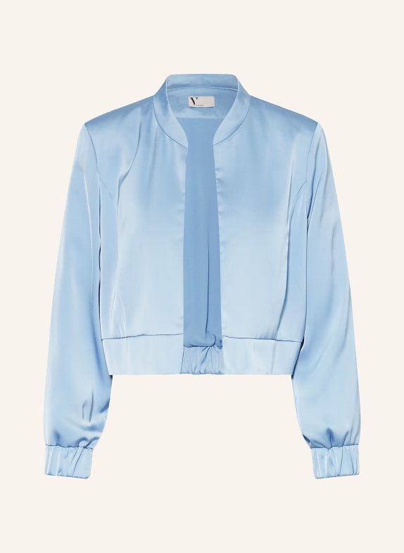 V by Vera Mont satin bolero LIGHT BLUE