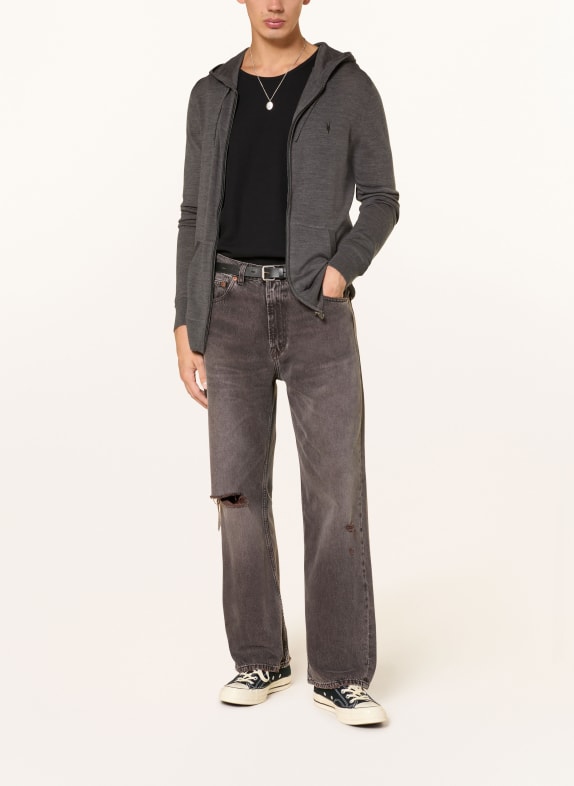 ALLSAINTS Gebreid vest MODE DONKERGRIJS