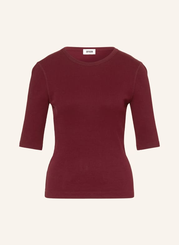 DRYKORN T-Shirt SELAY DUNKELROT