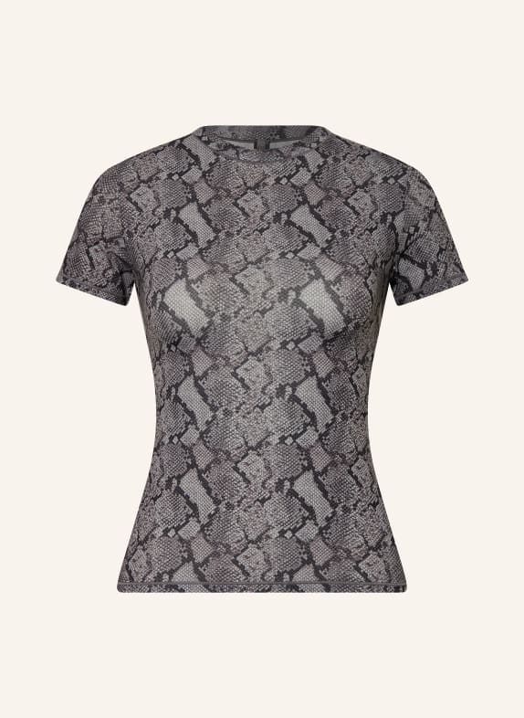 SKIMS Lounge-Shirt FITS EVERBODY SHADOW SNAKE PRINT