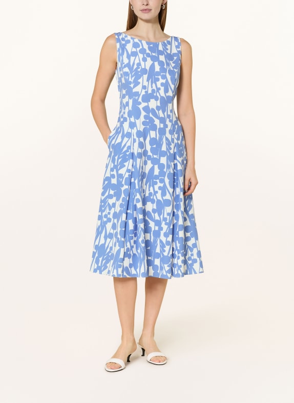 Vera Mont cocktail dress LIGHT BLUE / ECRU