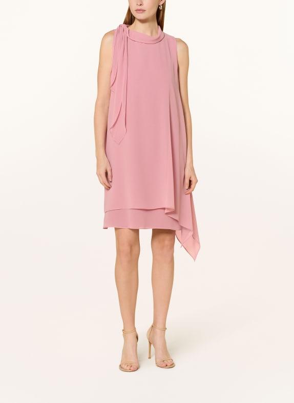 Vera Mont koktejlové šaty STARORŮŽOVÁ