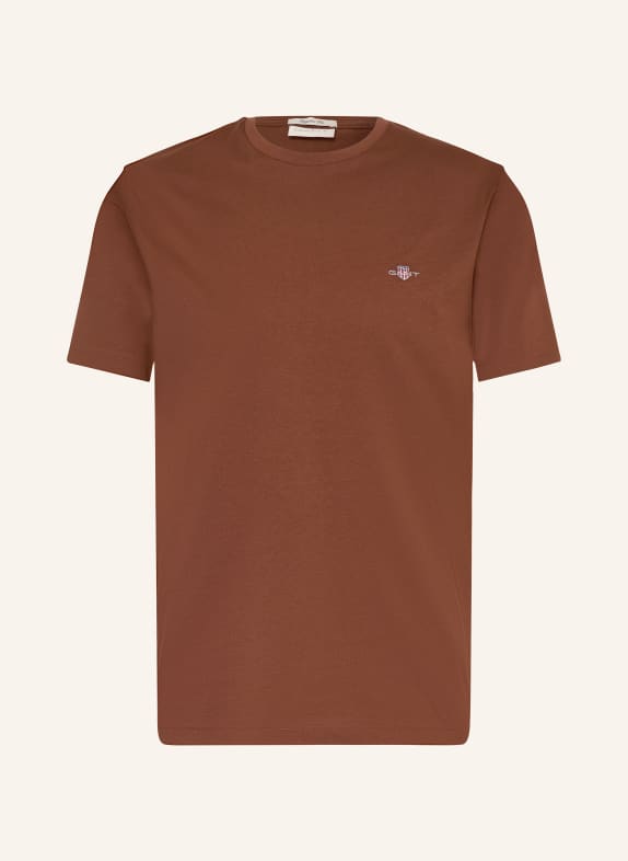 GANT T-Shirt BRAUN