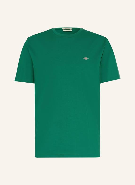 GANT T-Shirt DUNKELGRÜN