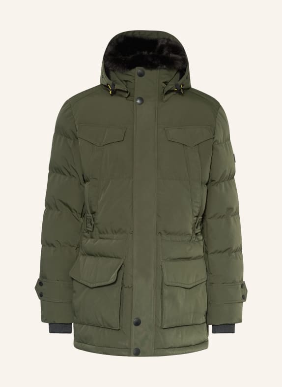 WELLENSTEYN Parka SEAMASTER DUNKELOLIV