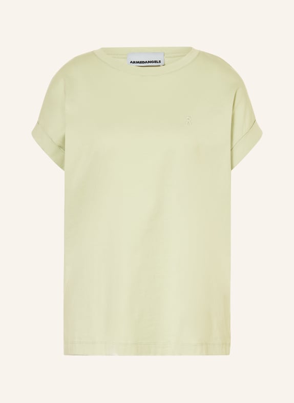 ARMEDANGELS T-Shirt IDAARA HELLGRÜN
