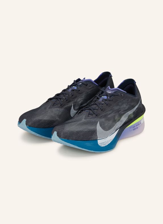 Nike Laufschuhe VAPORFLY 4 DUNKELGRAU / LILA