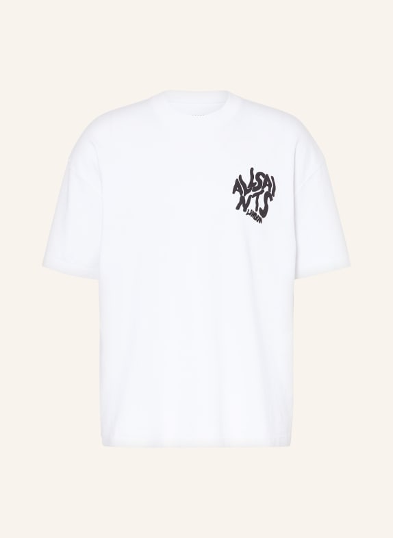 ALLSAINTS T-shirt ORLANDO BLANC / NOIR