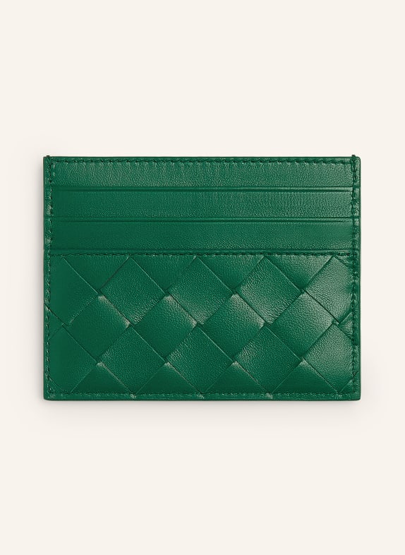BOTTEGA VENETA Kartenetui INTRECCIATO JUNGLE/GOLD
