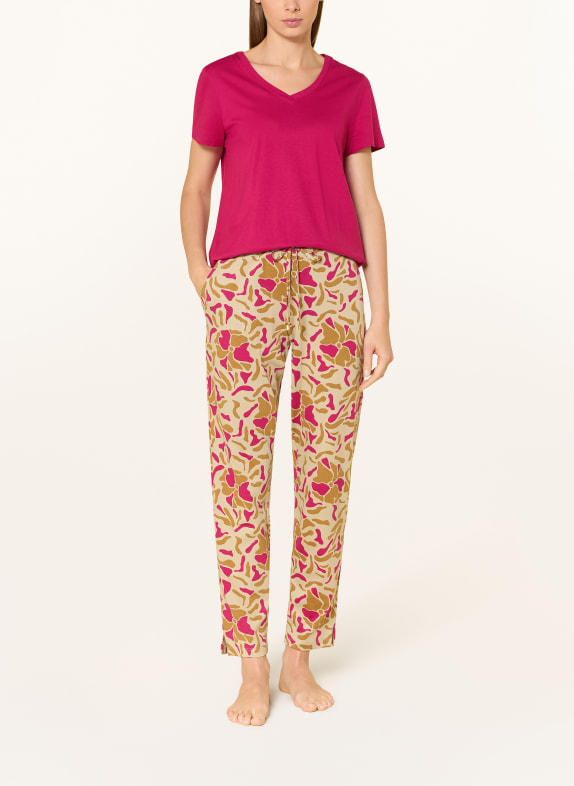 HANRO slaapshirt FUCHSIA
