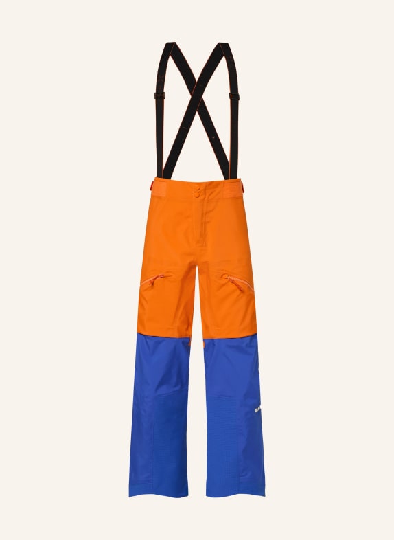 MAMMUT Hardshell-Hose EIGER NORDWAND PRO ORANGE / BLAU
