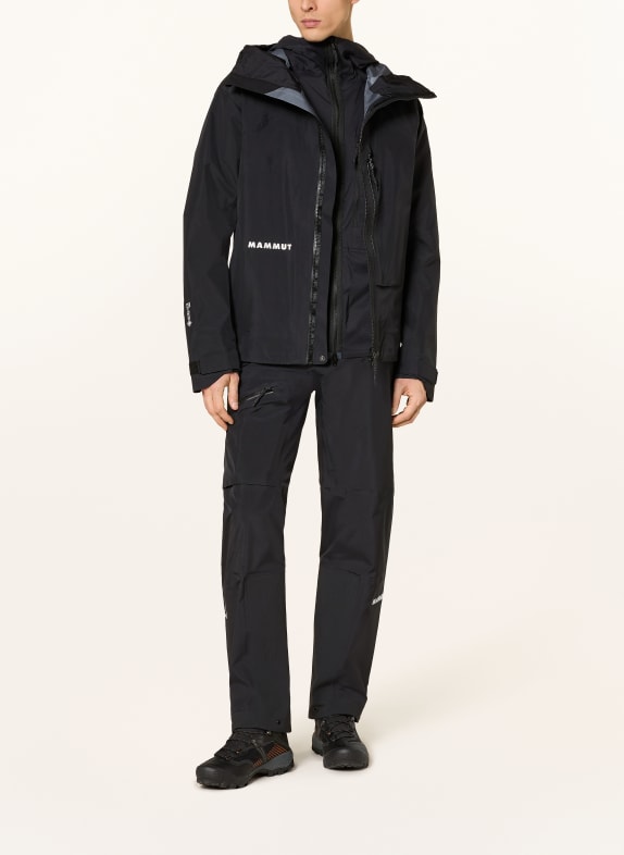 MAMMUT Hardshell-jas EIGER NORDWAND ADVANCED HS HOODED ZWART