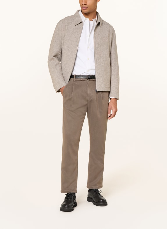 DRYKORN Chino CHASY Regular Fit MARRON FONCÉ