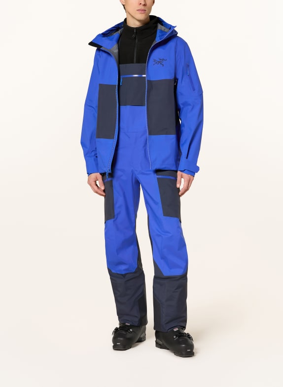 ARC'TERYX Hardshell skibroek SABRE BLAUW / ZWART