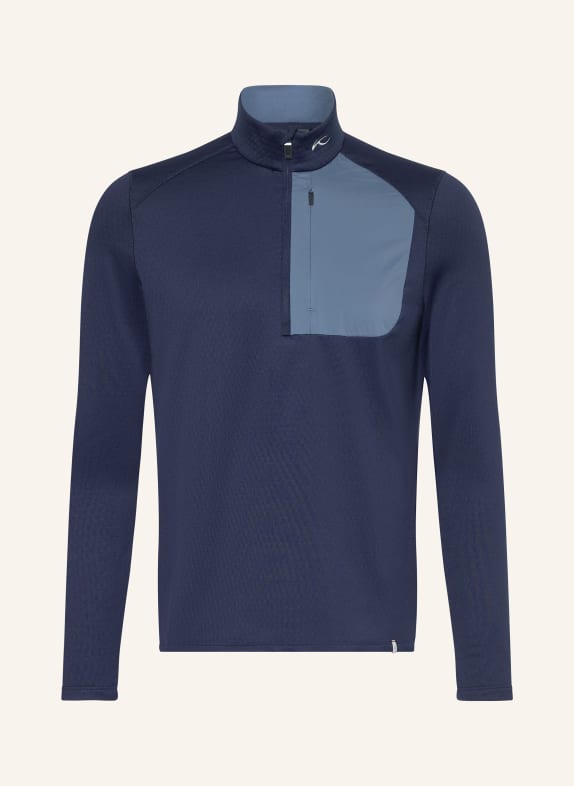 KJUS Midlayer HYDRO DUNKELBLAU / HELLBLAU